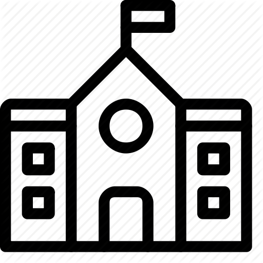 Back To School, Building, College, Education, School Icon