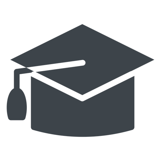 Graduation Hat Flat School Icon