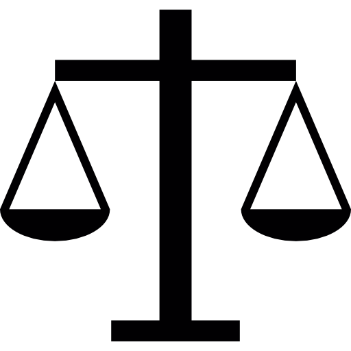 Balance Scale Of Justice Icons Free Download