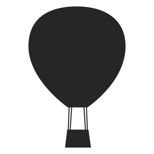 Flat Air Balloon Icon