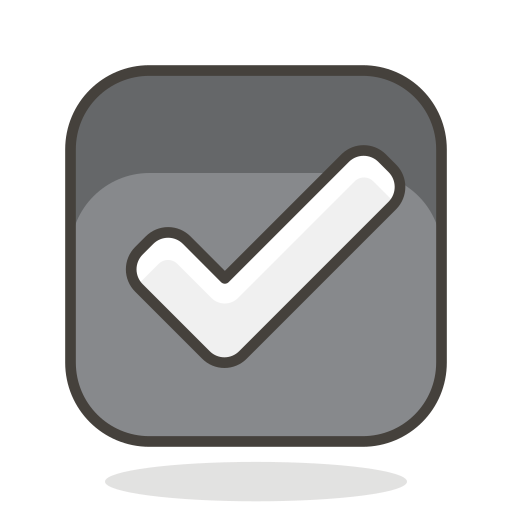 Ballot, Box, With, Check Icon Free Of Free Vector Emoji