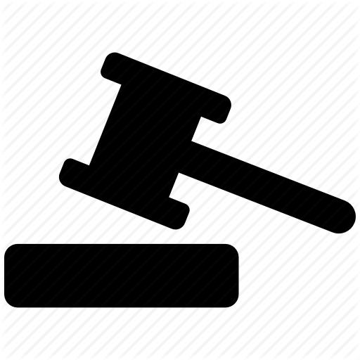 Hammer, Law, Legal Insurance Icon