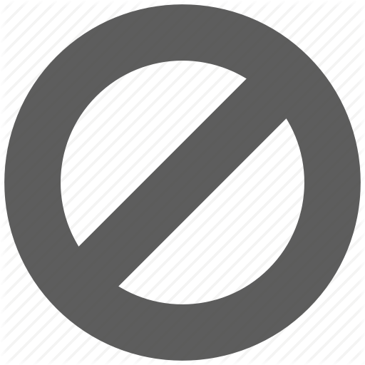 Ban, Cancel, Forbidden, Remove Icon
