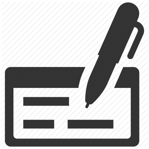 Bank Check, Ecommerce, Finance, Payment Icon