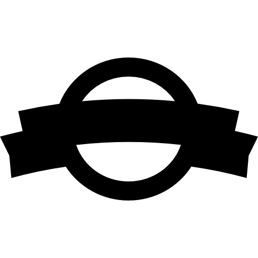 Award Circle With A Banner Icons Free Download