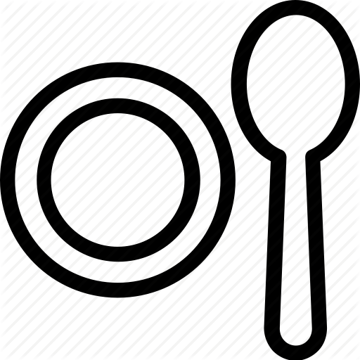 Banquet, Dining, Dinner, Plate, Spoon Icon