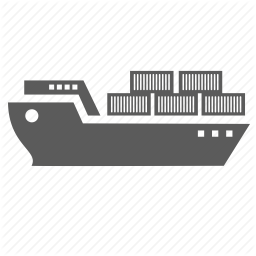 Pictures Of Shipping Boat Icon