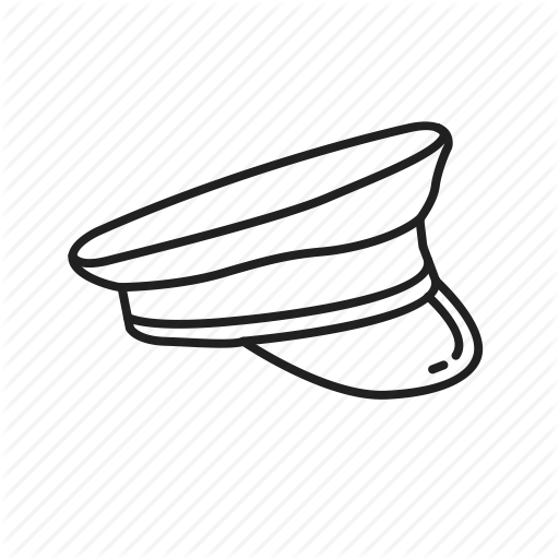 Barracks Cover, Captain Hat, Forage Cap, Military Hat, Officer Hat