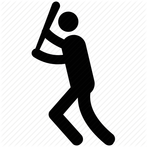 Baseball Player, Batsman, Cricketer, Player, Sportsman Icon