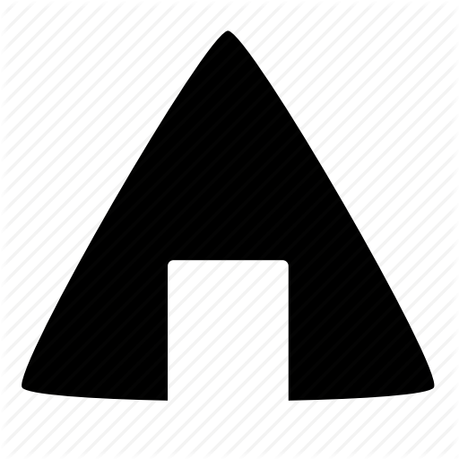 Basec C Camping, Survival, Tent Icon