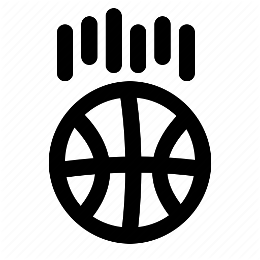 Ball, Basketball, Icon, Outline, Set Icon