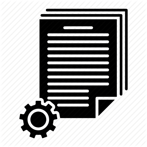 Batch, Configuration, Document, File, Office, Processing Icon