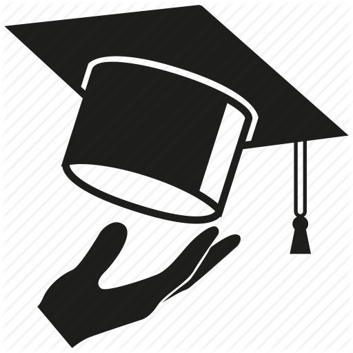Pictures Of Graduation Hat Books Icon