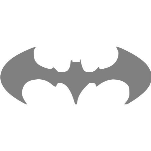 Gray Batman Icon
