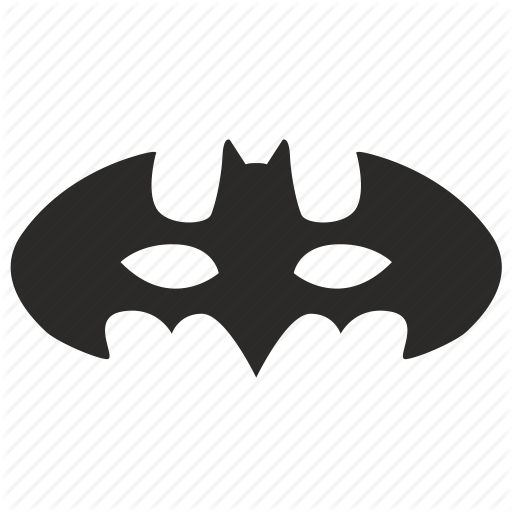 Bat, Batman, Face, Mask Icon