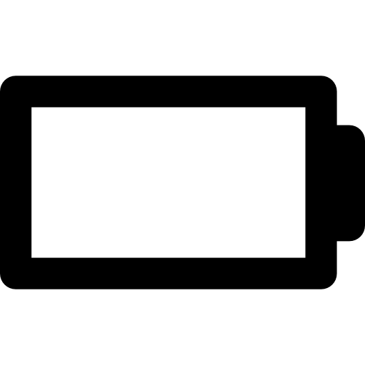 Empty Battery Symbol