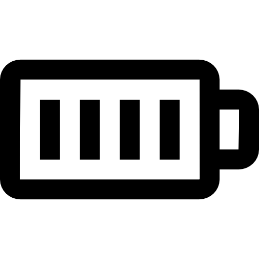 Full Battery Status Symbol Icons Free Download
