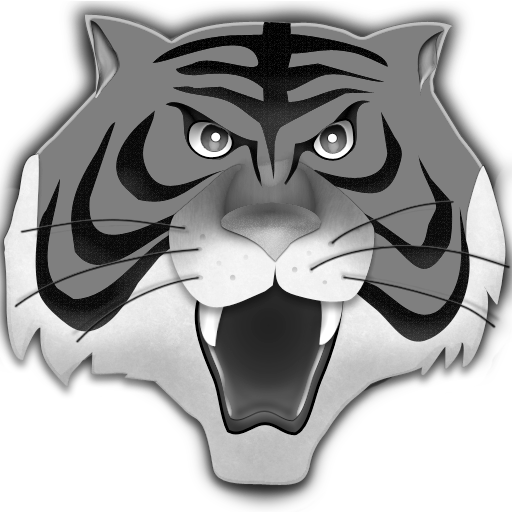 Grey Tiger Icon