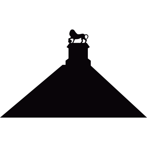 Belgium, Statue, Waterloo, Monuments, Battlefield, Lion Icon