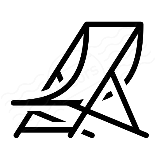 Iconexperience I Collection Deck Chair Icon