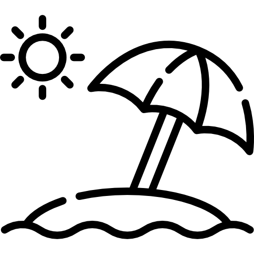 Sun Umbrella Free Vector Icons Designed