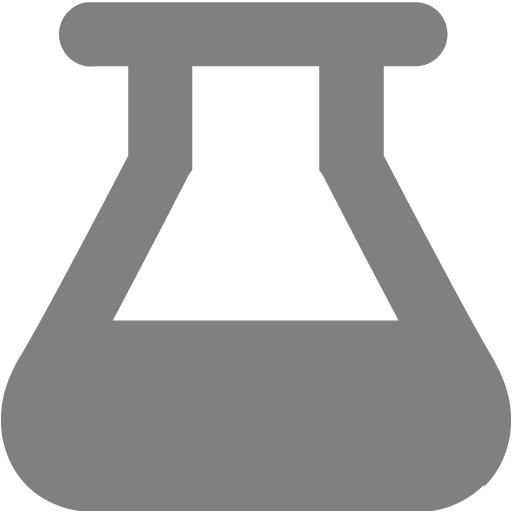 Gray Beaker Icon