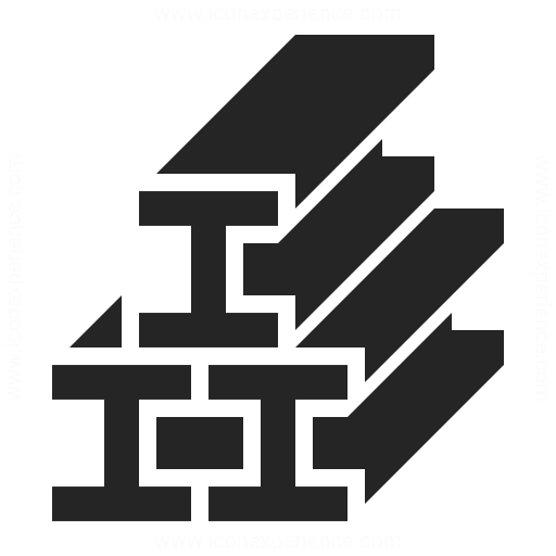 I Beams Icon Iconexperience