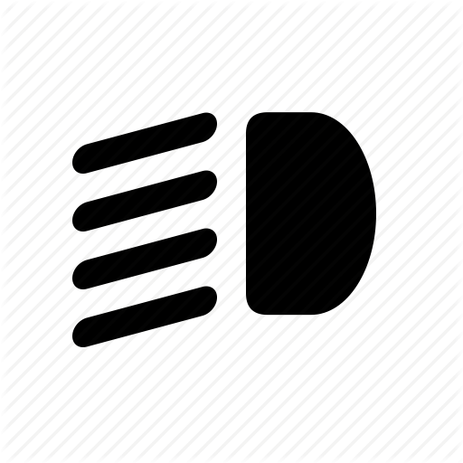 Beam, Car, Headlight, Light, Low, Side Icon