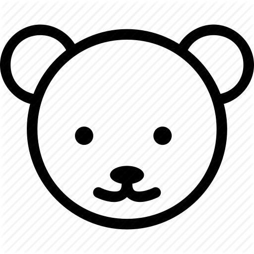 Animal, Bear, Bear Face, Bear's Face, Wild Icon