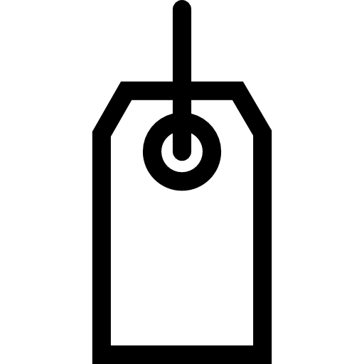 Label Outline Icons Free Download