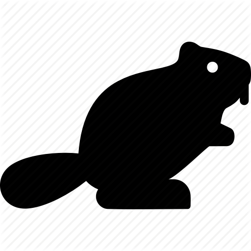 Animal, Beaver, Castor, Rodent Icon