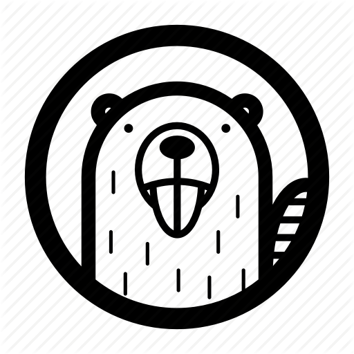 Animal, Beaver, Face Icon