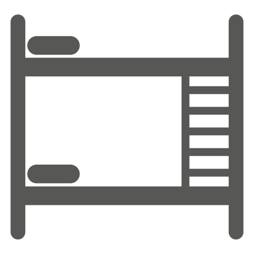 Two Story Bunk Bed Icon