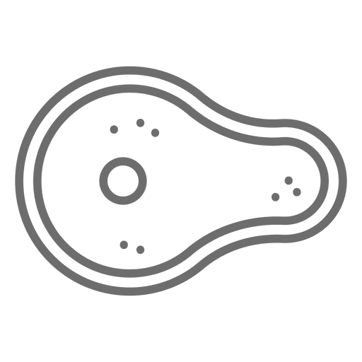 Steak Beef Stroke Icon