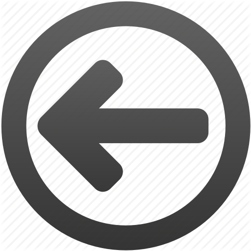 Back, Before, Left, Move, Play, Previous, Undo Icon