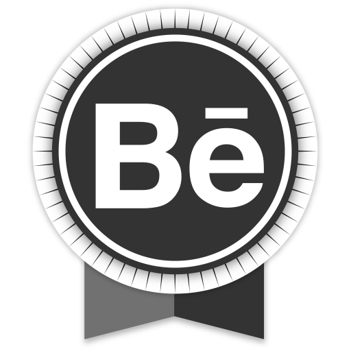 Behance Icon Round Ribbon Social Iconset S Icons