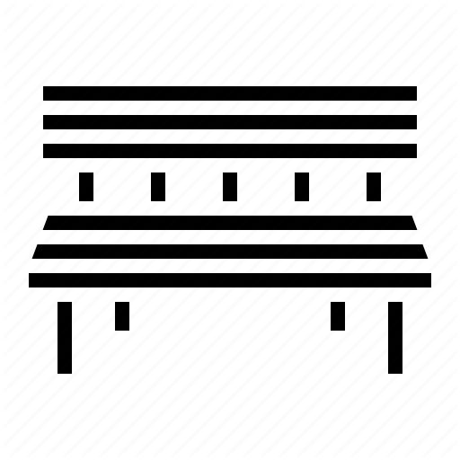 Bench, Chair, Furniture, Park Icon