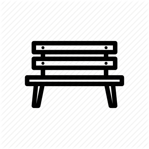 Bench, Chair, Garden, Outdoor, Park, Parking, Sit Icon