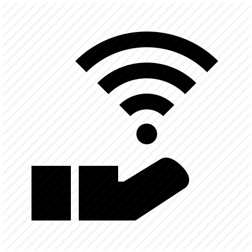 Connection, Free, Gift, Hand, Wifi Icon