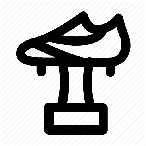 Best Player, Football, Gold Shoes, Soccer, Trophy Icon