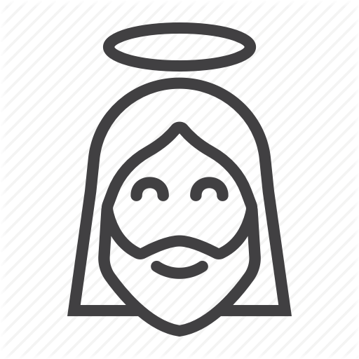 Bible, Christ, Christian, Church, Face, God, Jesus Icon