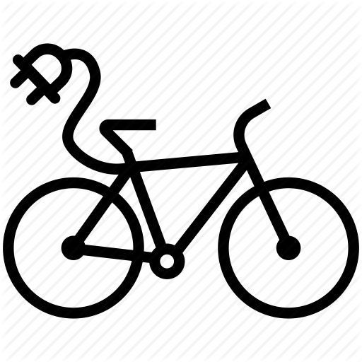 Bicycle, Biking, Cycling Mountain Bike, Electric Bike, Sport Icon