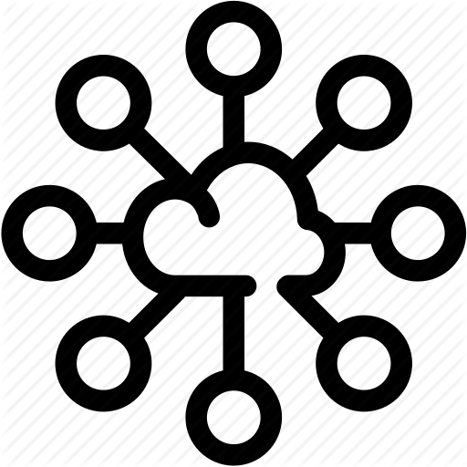 Arrows, Big Data, Cloud, Data, Database, Db, Storage Icon