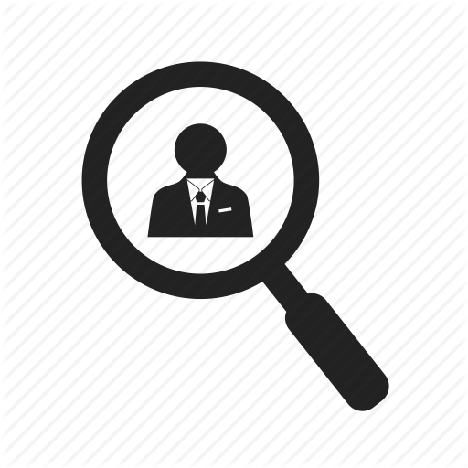 Business, Businessman, Magnifier, Man, User Icon