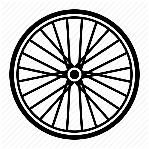 Bicycle, Bike, Part, Spoke, Wheel Icon