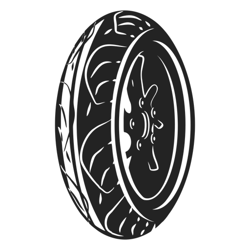 Motorbike Wheel Icon