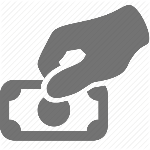 Bill, Cash, Hand, Holding, Money, Pay, Payment Icon
