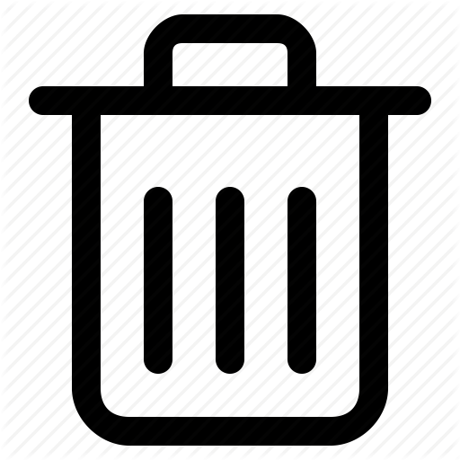 Bin, Email, Trash Icon