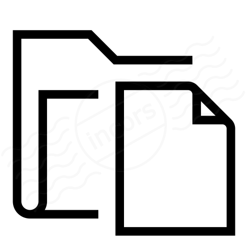 Iconexperience I Collection Folder Document Icon