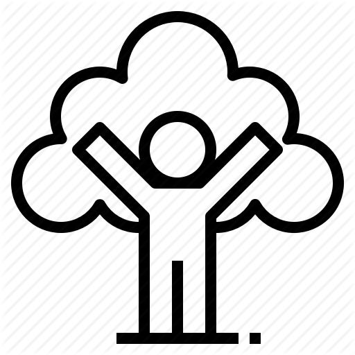 Eco, Environment, Human, Nature, Tree Icon